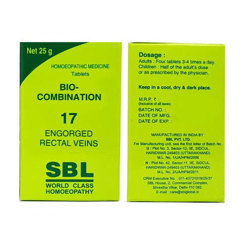 SBL Bio-Combination 17 Tablet